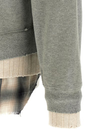 Maison MIHARA YASUHIRO Three Layer Sweatshirt Grey