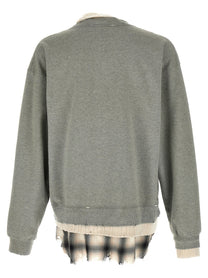 Maison MIHARA YASUHIRO Three Layer Sweatshirt Grey
