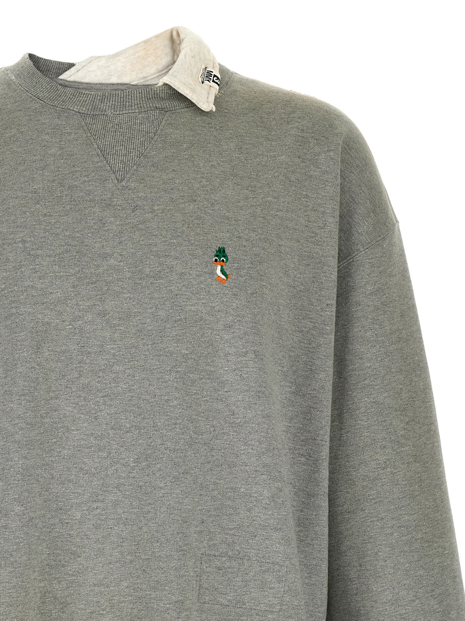 Maison MIHARA YASUHIRO Three Layer Sweatshirt Grey