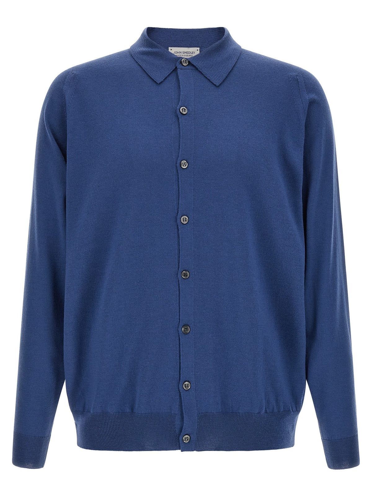 John Smedley Tibor Shirt Blue