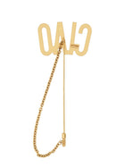 Moschino Women's Tie Clip Hello Gold, view 2