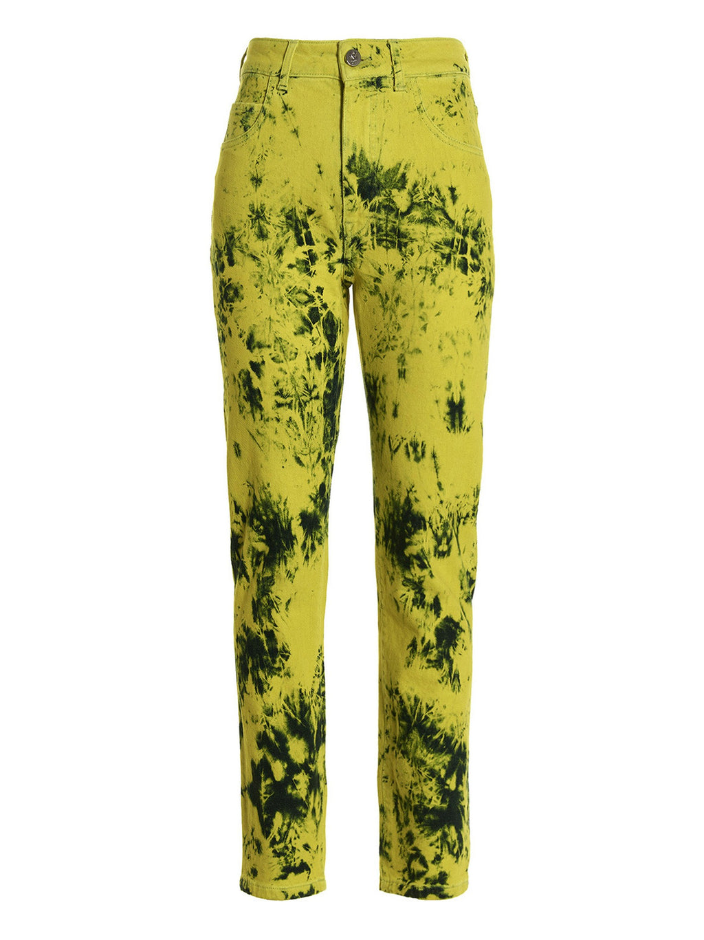 Ferrari Tie Dye Jeans Yellow