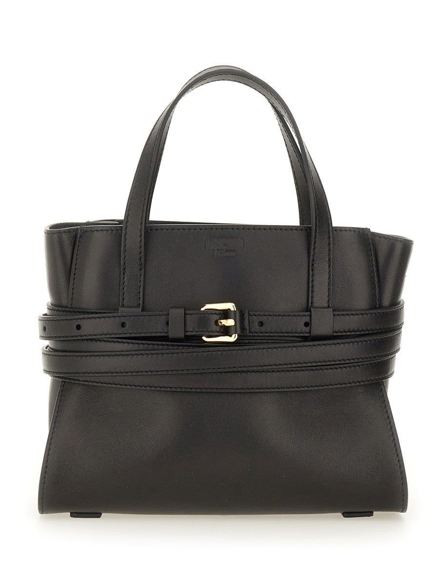 Moschino Women's Tie me Bag Small Black