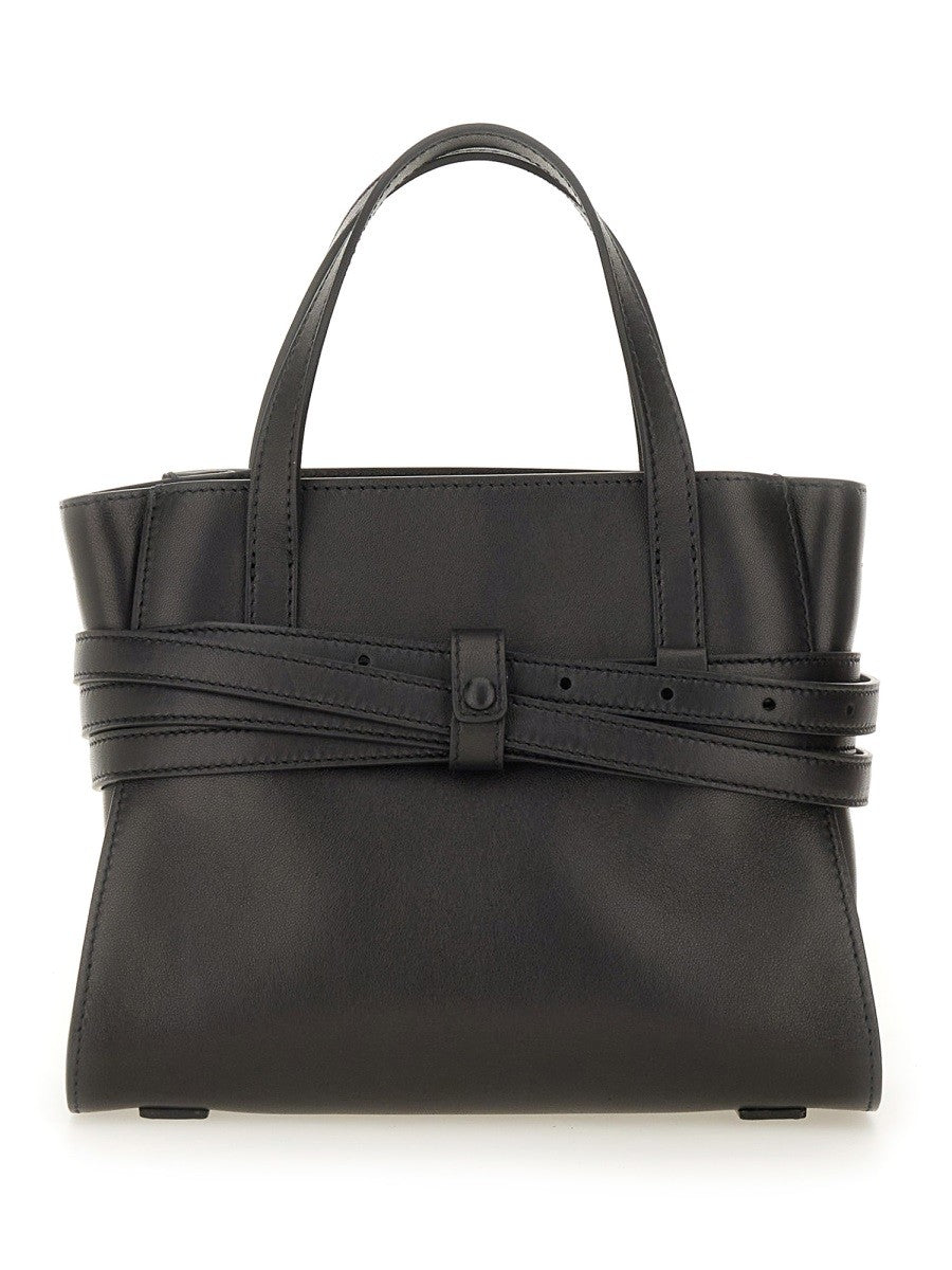 Moschino Women's Tie me Bag Small Black