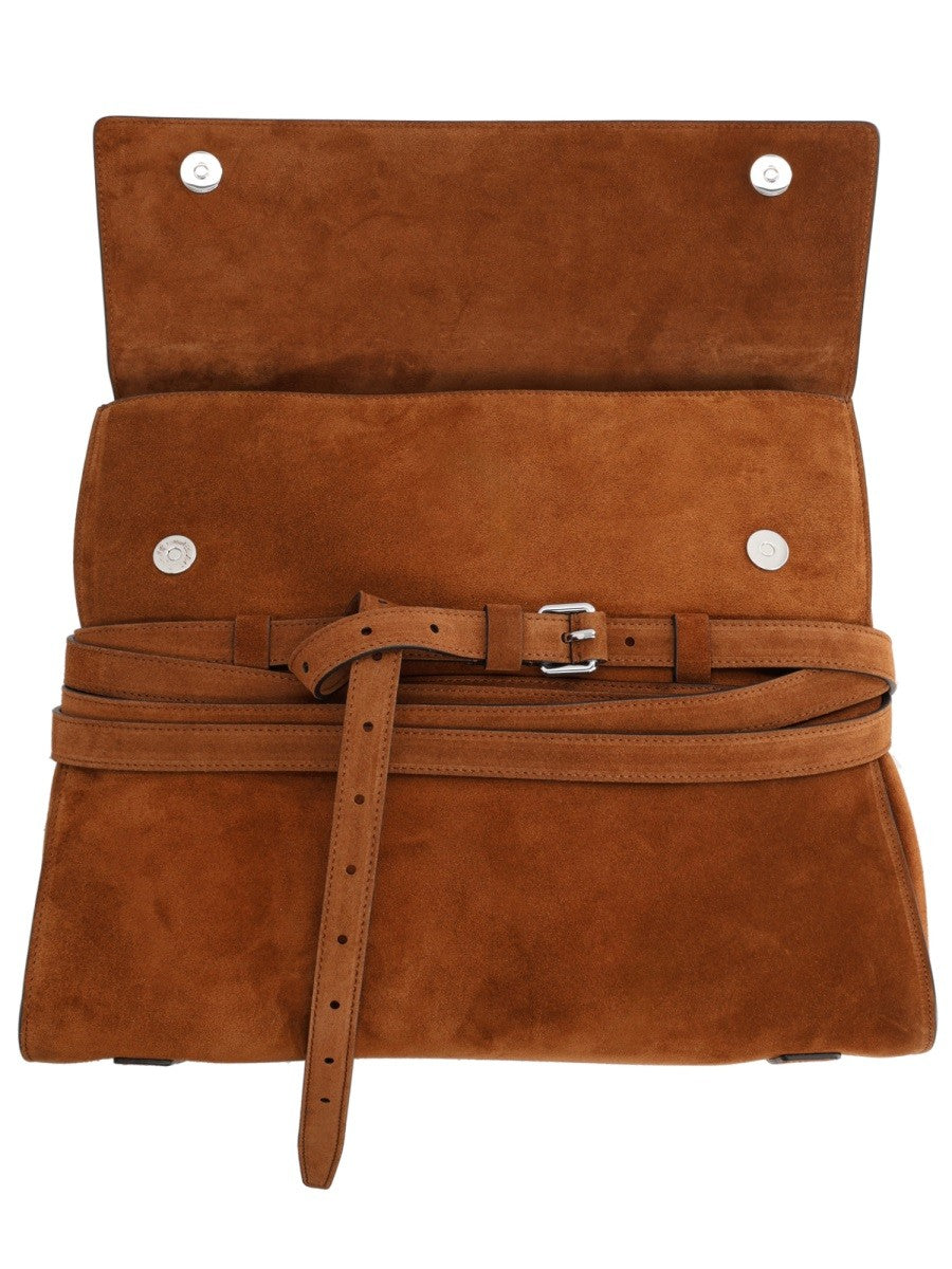 Moschino Women's Tie me Bag Brown