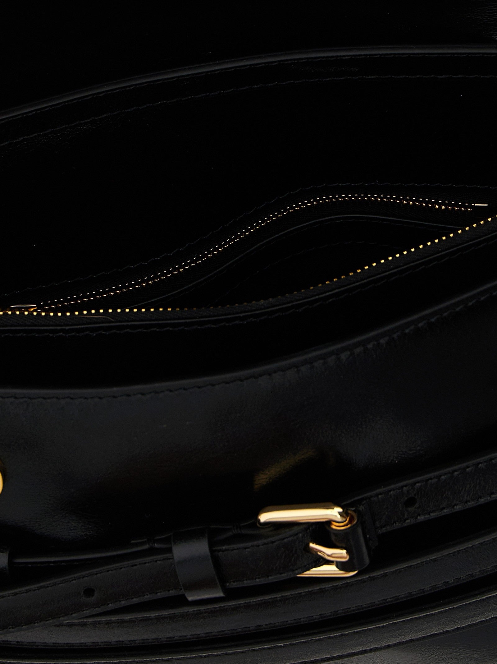 Moschino Tie me Crossbody Bag Black