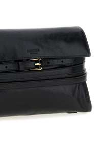 Moschino Tie me Crossbody Bag Black