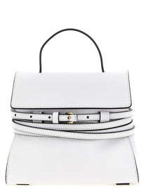 Moschino Tie me Handbag White