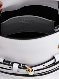 Moschino Tie me Handbag White