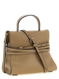 Moschino Tie me Handbag Beige