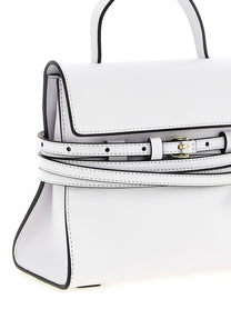 Moschino Tie me Handbag White