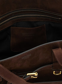 Moschino Tie me Handbag Brown