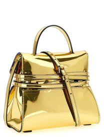 Moschino Tie me Handbag Gold