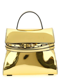 Moschino Tie me Handbag Gold