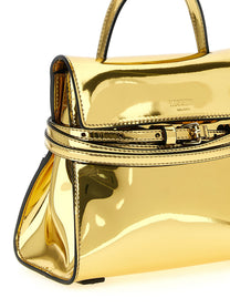 Moschino Tie me Handbag Gold