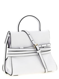 Moschino Tie me Handbag White