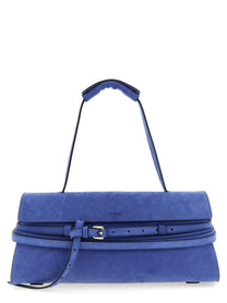 Moschino Tie me Shoulder Bag Blue