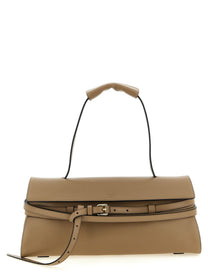 Moschino Tie me Shoulder Bag Beige
