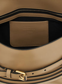 Moschino Tie me Shoulder Bag Beige