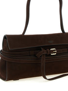 Moschino Tie me Shoulder Bag Brown, view 3