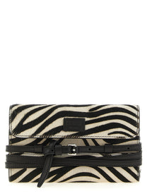 Moschino Tie me Wallet on Chain White