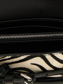 Moschino Tie me Wallet on Chain White