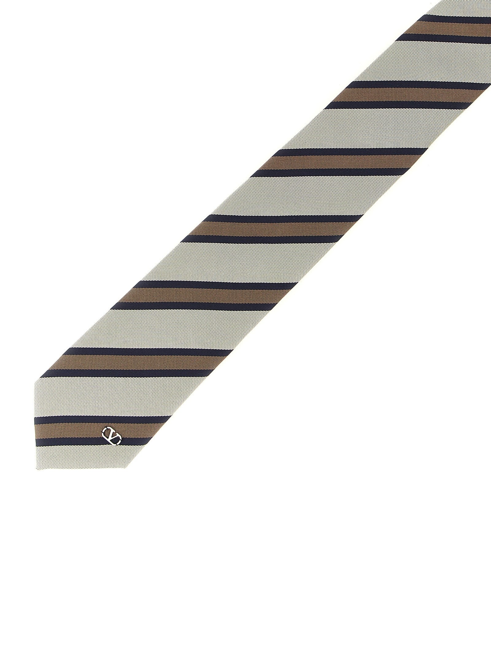 Valentino Tie Valentino Garavani Regimental Gold