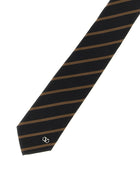 Valentino Tie Valentino Garavani Regimental Gold, view 3