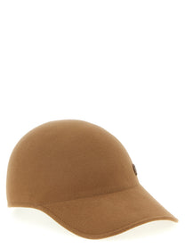 Maison Michel Tiger Cap Beige
