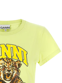 Ganni Tiger Shirt Green