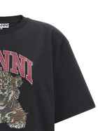 Ganni Tiger Shirt Black, view 3