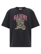 Ganni Tiger Shirt Black