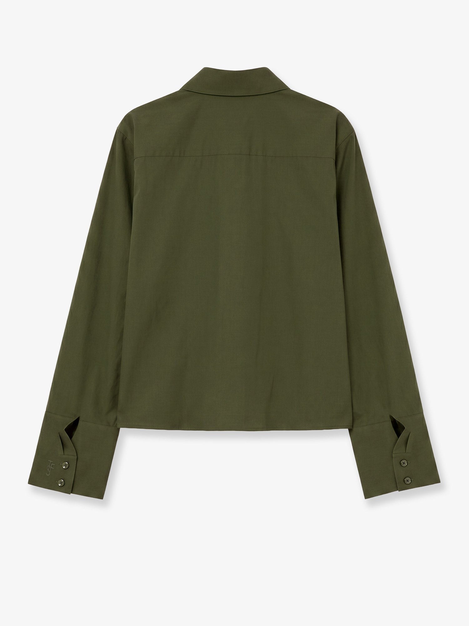 The Frankie Shop Women's Tila Organic Cotton Shirt Green