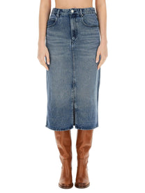 Isabel Marant Women's Tilauria Skirt Blue