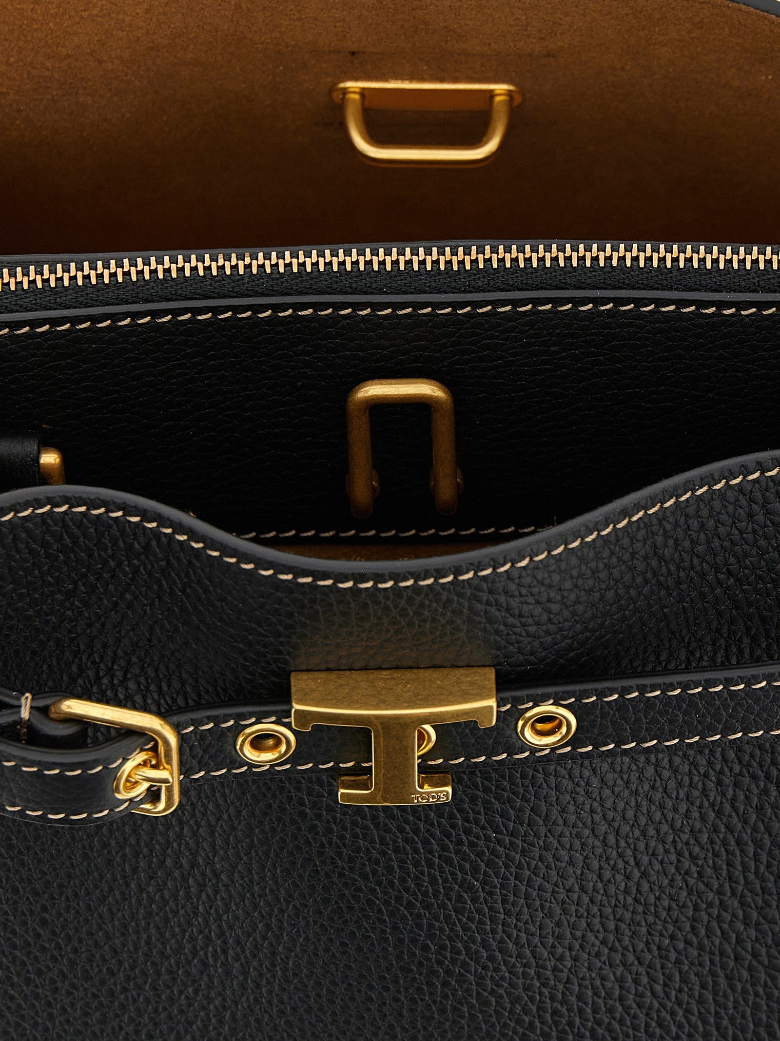 Tod's Tim Mini Handbag Black