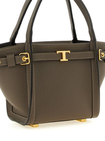 Tod's Tim Mini Shopping Bag Grey