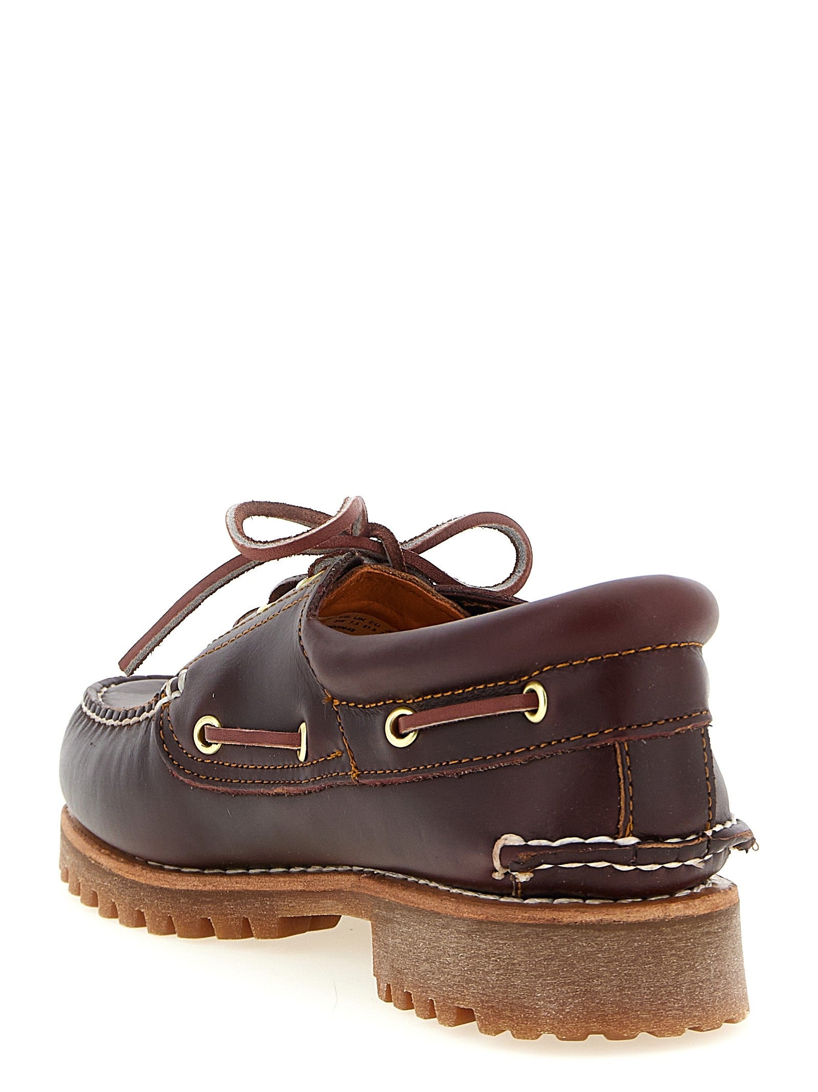 Timberland Timberland® Eye Lug Boat Shoe Red