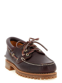 Timberland Timberland® Eye Lug Boat Shoe Red