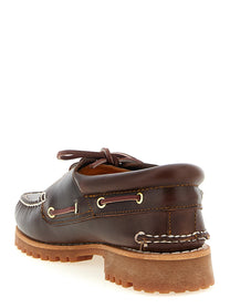 Timberland Timberland® Eye Lug Boat Shoe Brown