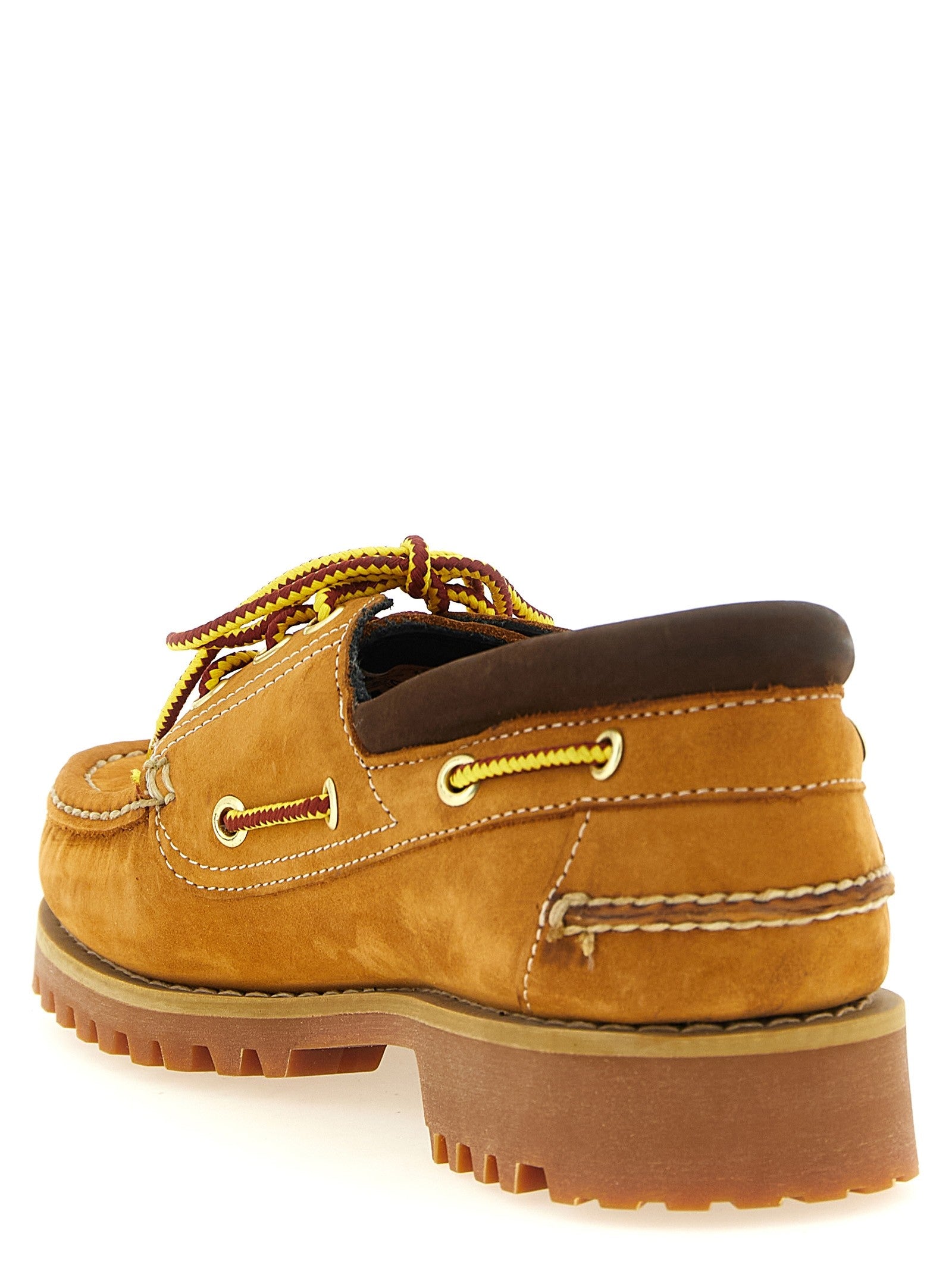 Timberland Timberland® Eye Lug Boat Shoe Yellow
