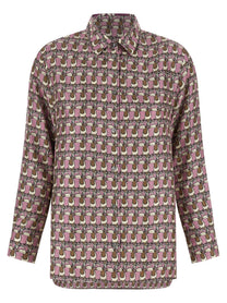 Max Mara Times Reversible Shirt Gold