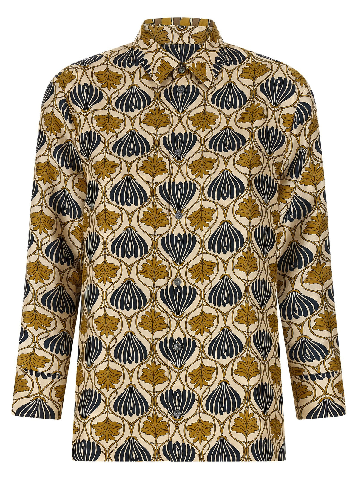 Max Mara Times Reversible Shirt Gold