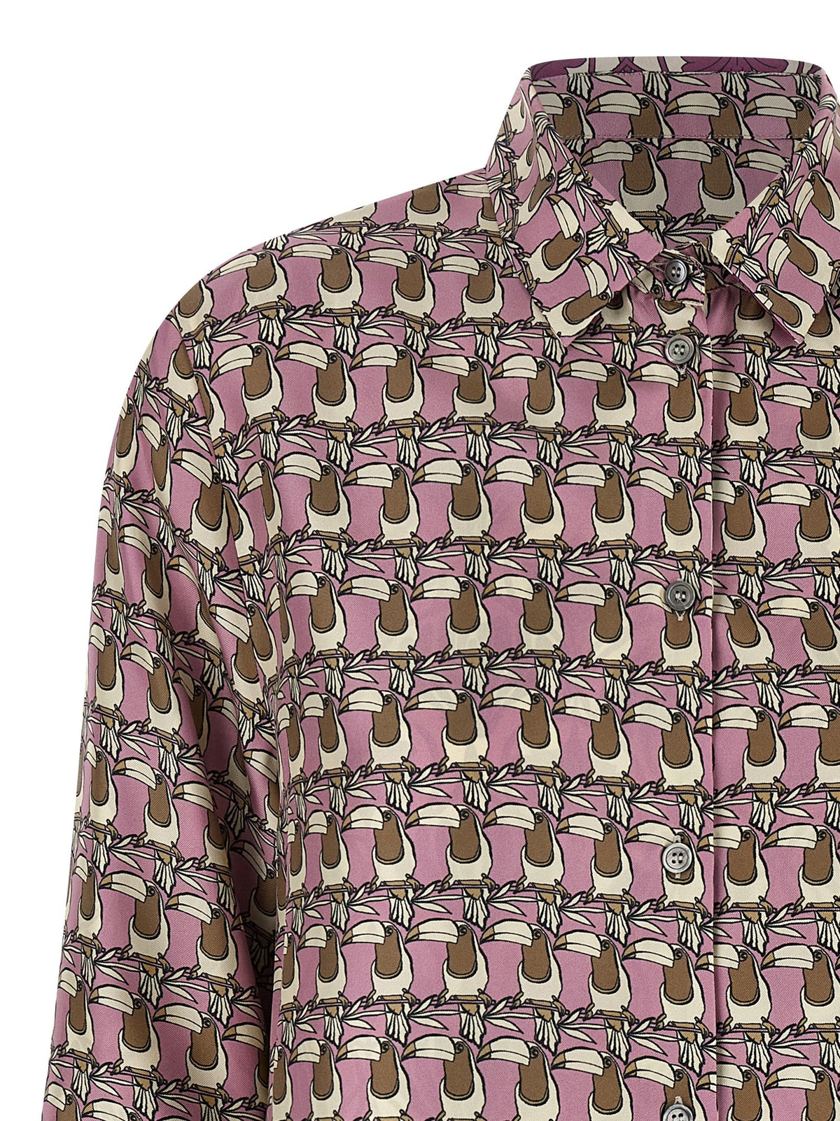 Max Mara Times Reversible Shirt Gold