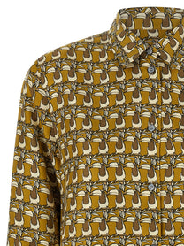 Max Mara Times Reversible Shirt Gold