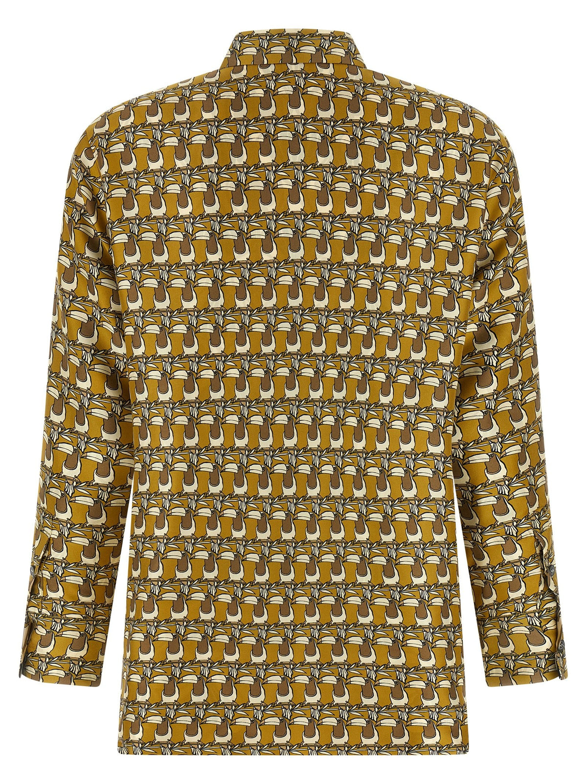 Max Mara Times Reversible Shirt Gold