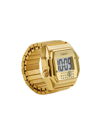 MM6 Maison Margiela Unisex Timex MM6 T80 Gold Tone Ring Gold