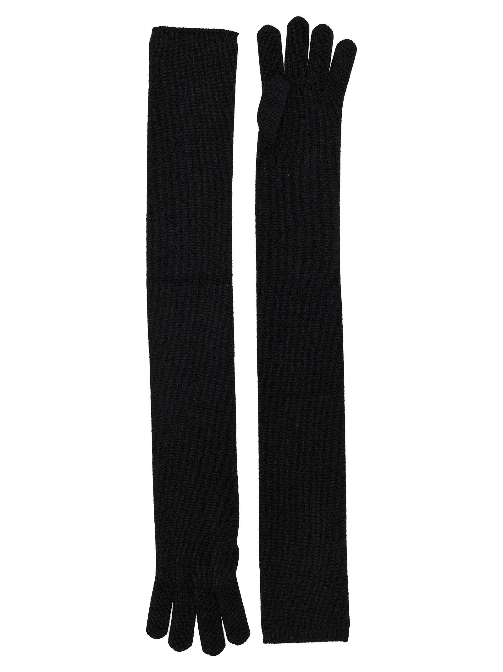 Max Mara Timor Gloves Black