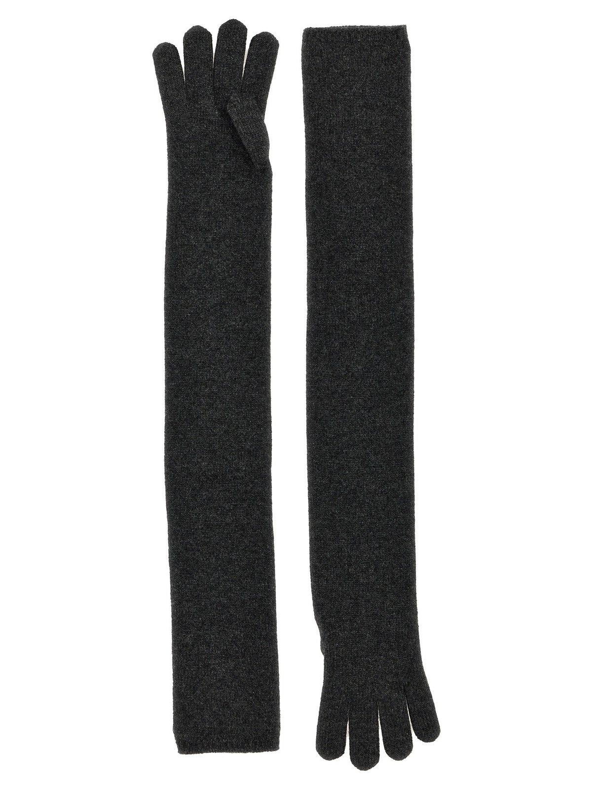 Max Mara Timor Gloves Grey
