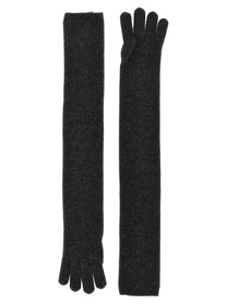 Max Mara Timor Gloves Grey