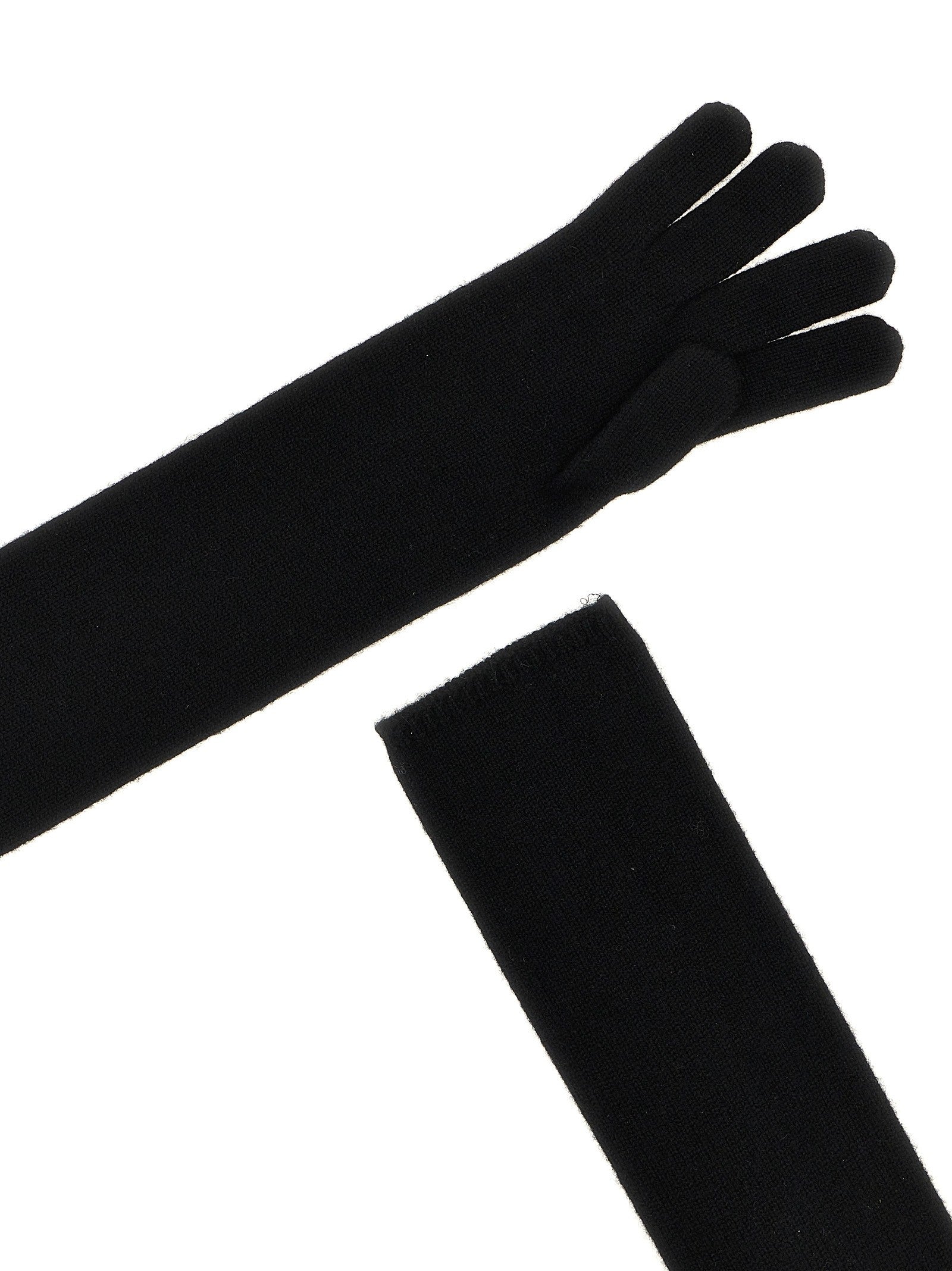 Max Mara Timor Gloves Black